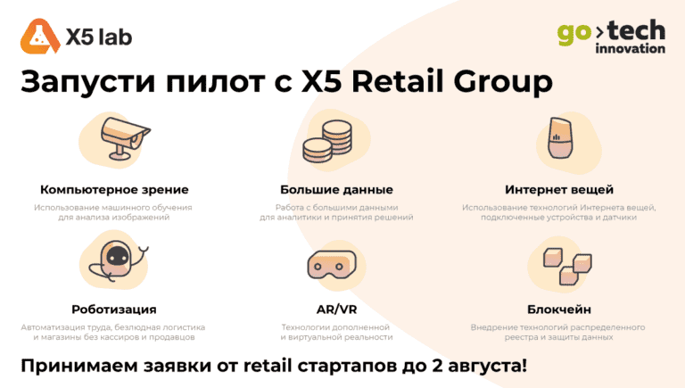 Стартапы из Латвии, Литвы и Эстонии получат 700 тыс. евро от X5 Retail Group