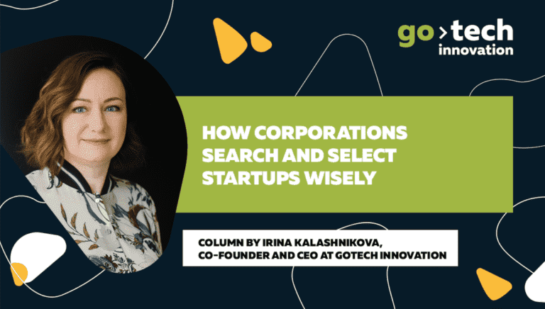 How corporations search and select startups wisely