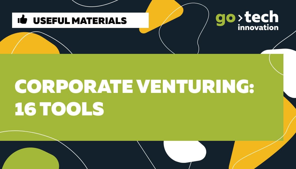 Corporate Venturing: 16 Tools